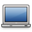 Laptop white icon